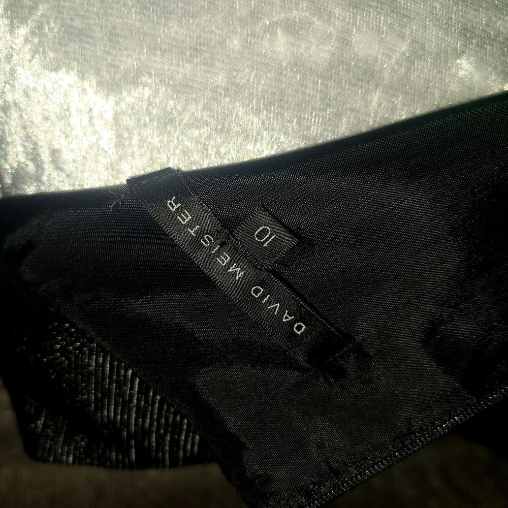 David Meister Black Midi Dress - Picture 10 of 13